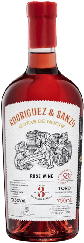 VINO RODRIGUEZ SANZO GOTAS DE NOCHE ROSE